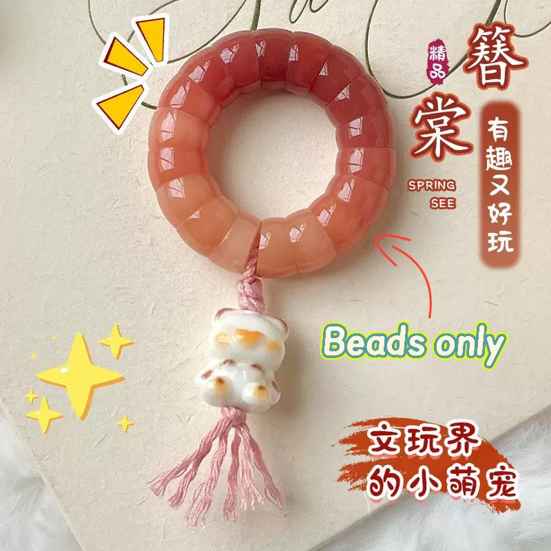 Natural Bodhi beads-garlic shape beads