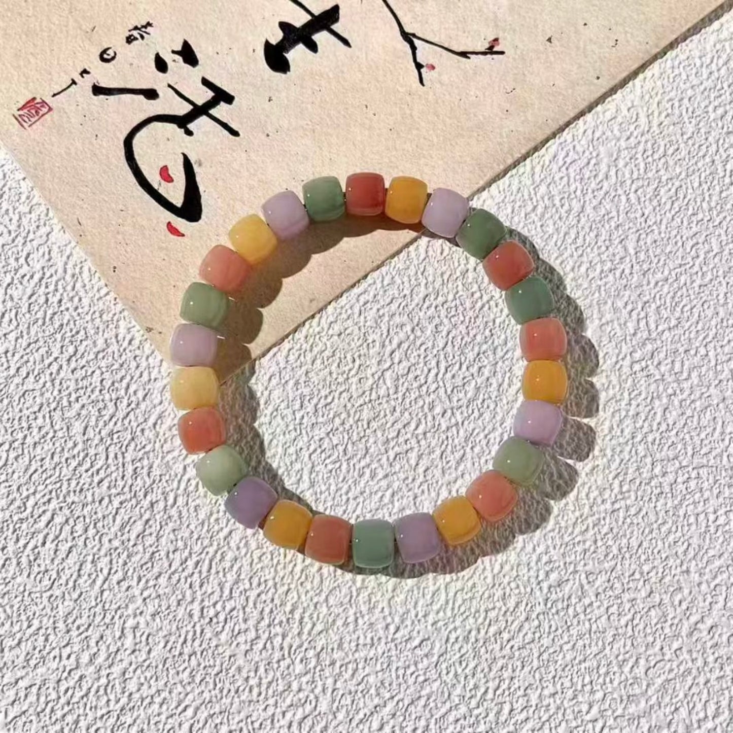 Natural Bodhi beads-barrel shape beads