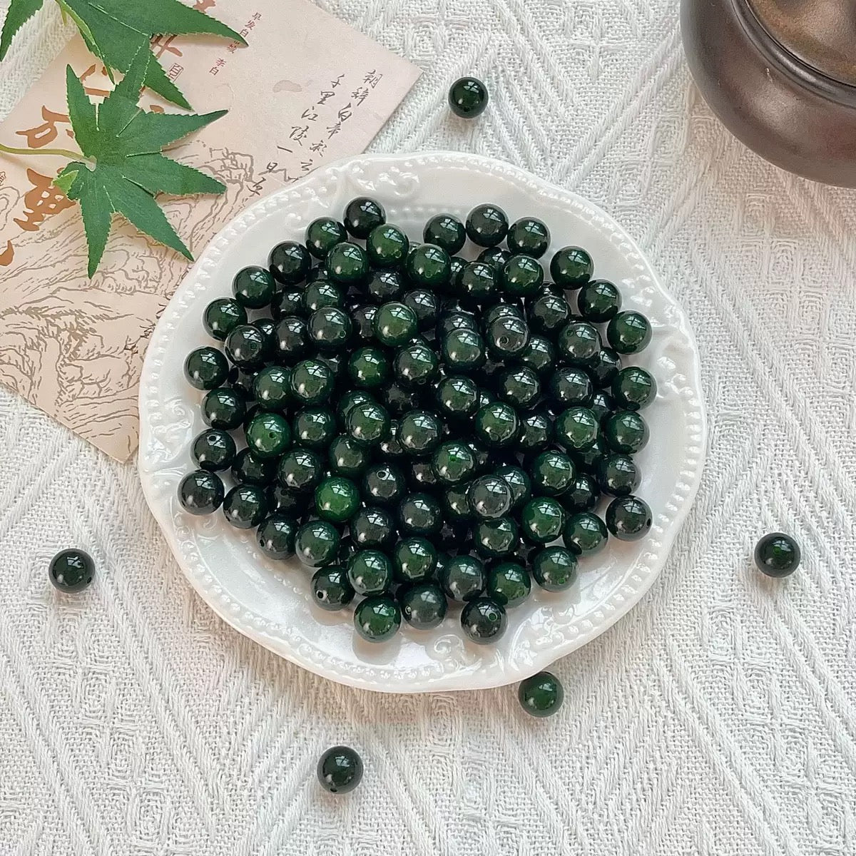 Natural Bodhi beads-round beads