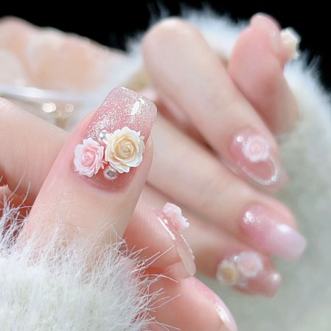 Soft luminous flowers