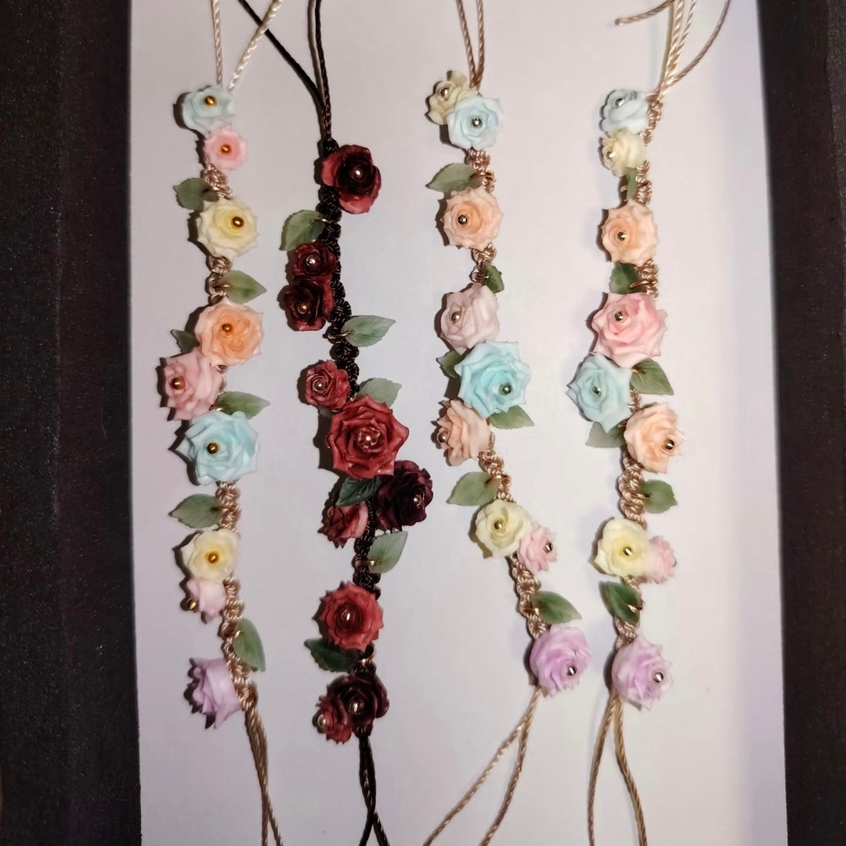 Soft luminous flowers