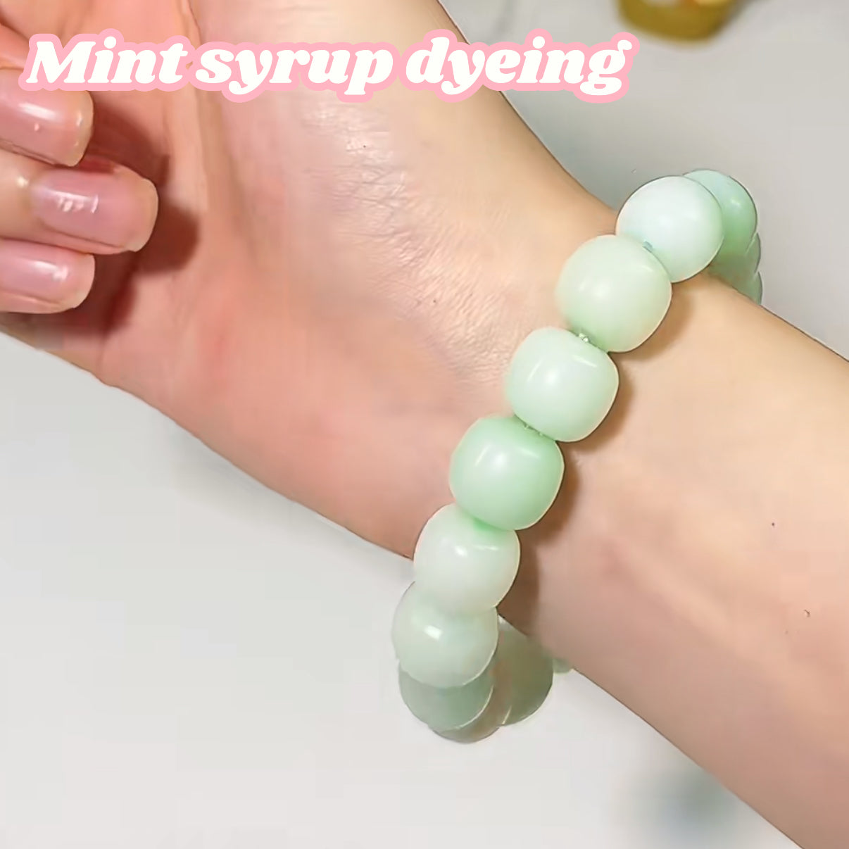 Natural Bodhi beads-white(color DIY)