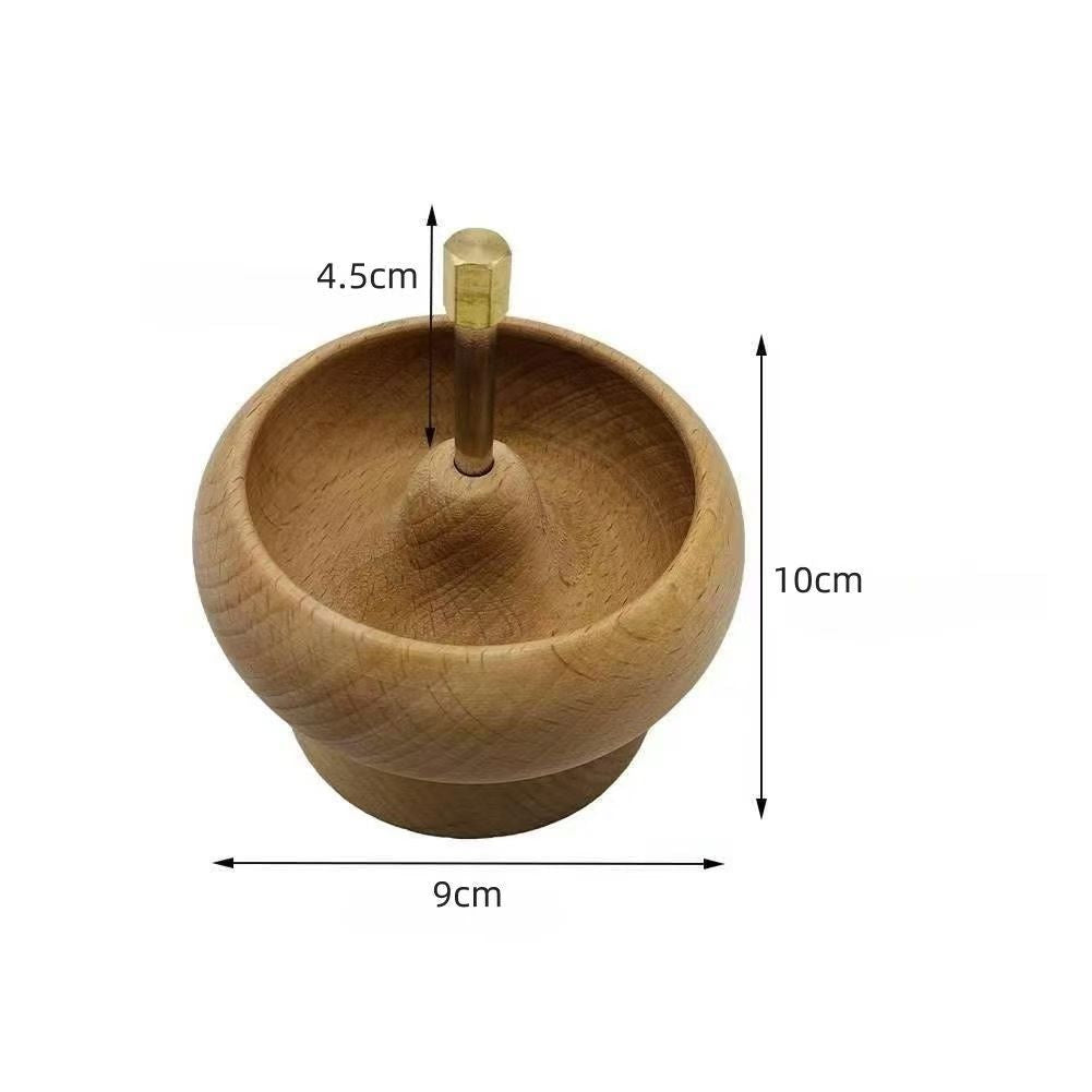 DIY wooden spinner