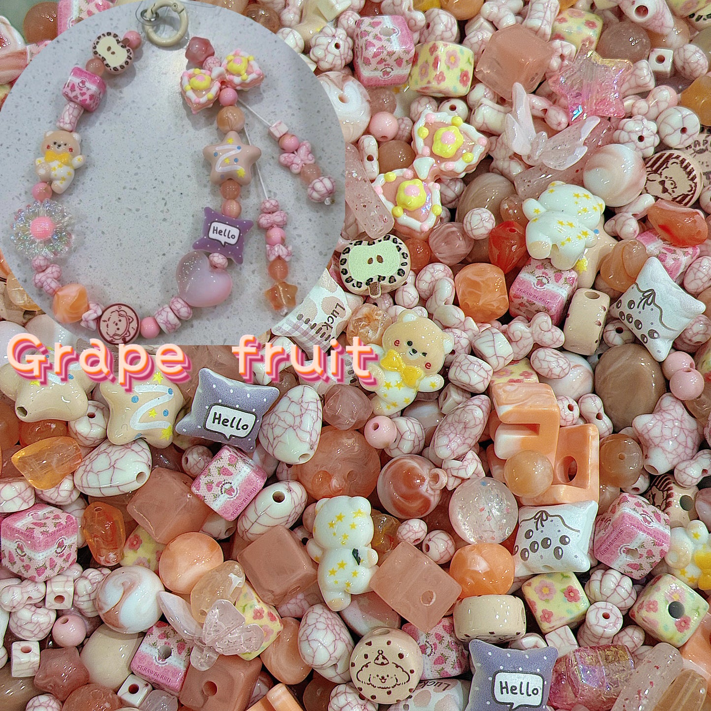 New Acrylic beads DIY