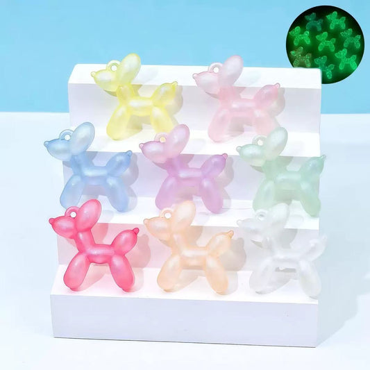 Acrylic balloon dogs luminous
