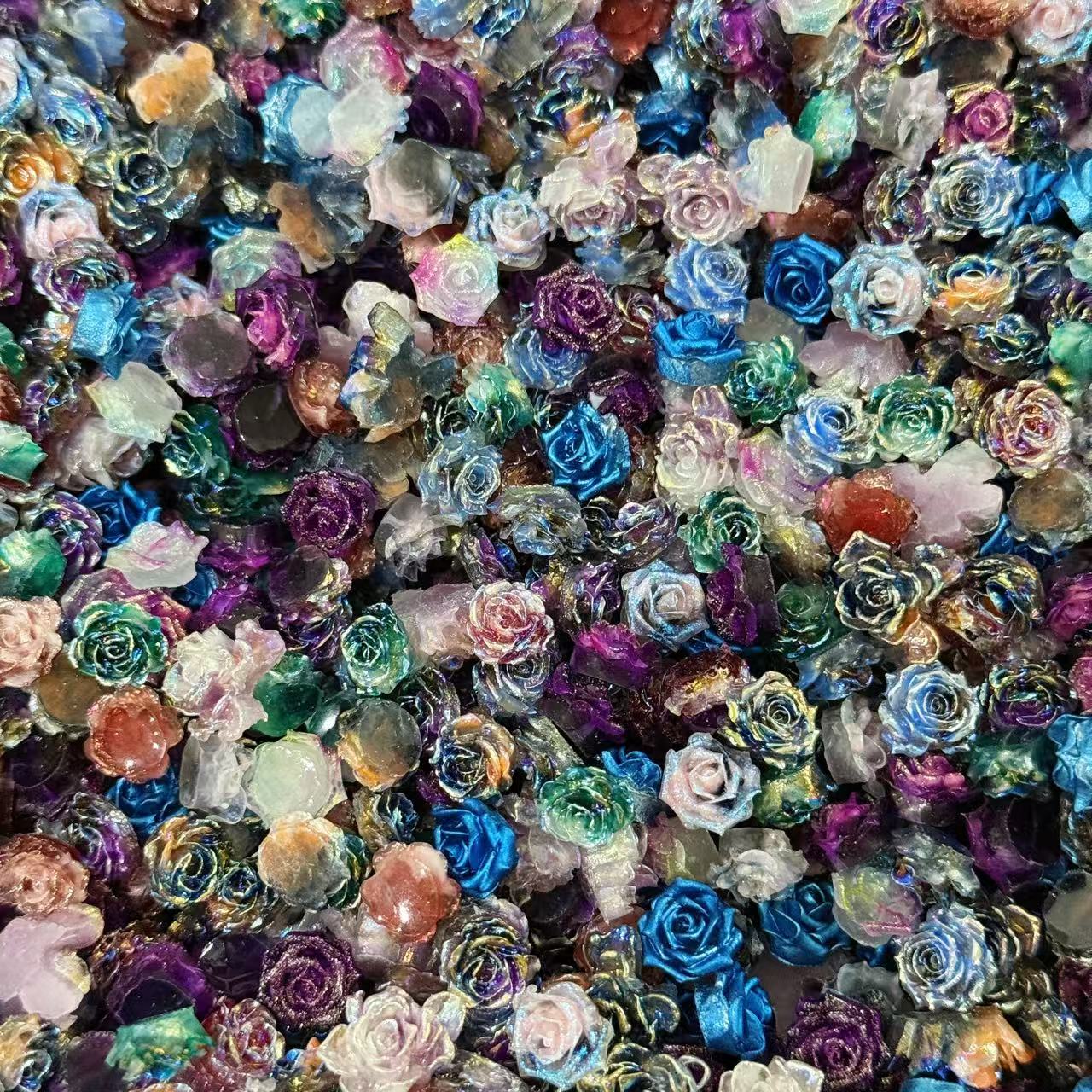 Soft luminous flowers