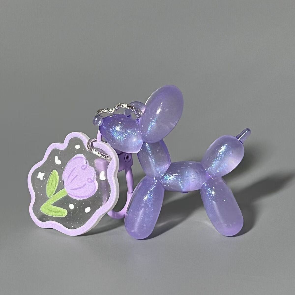 Acrylic balloon dogs luminous