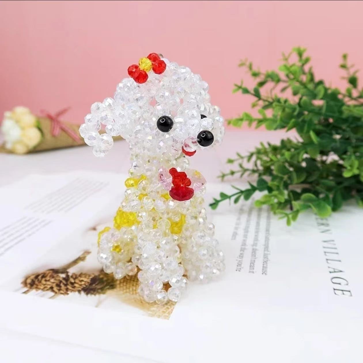 handmade beading ornament