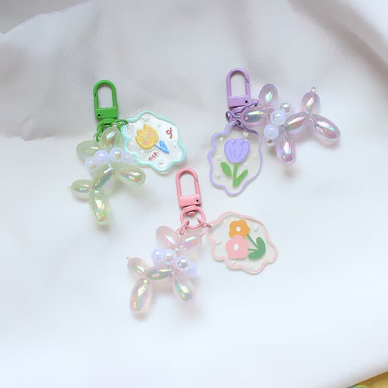 Acrylic balloon dogs luminous