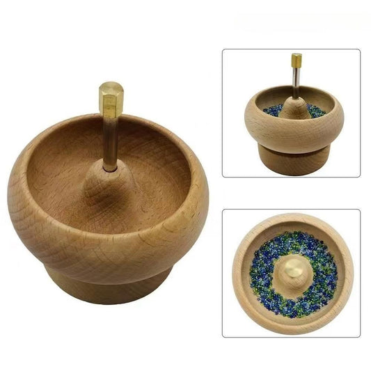 DIY wooden spinner