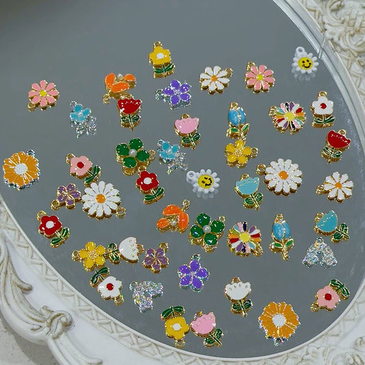 colored charms mix